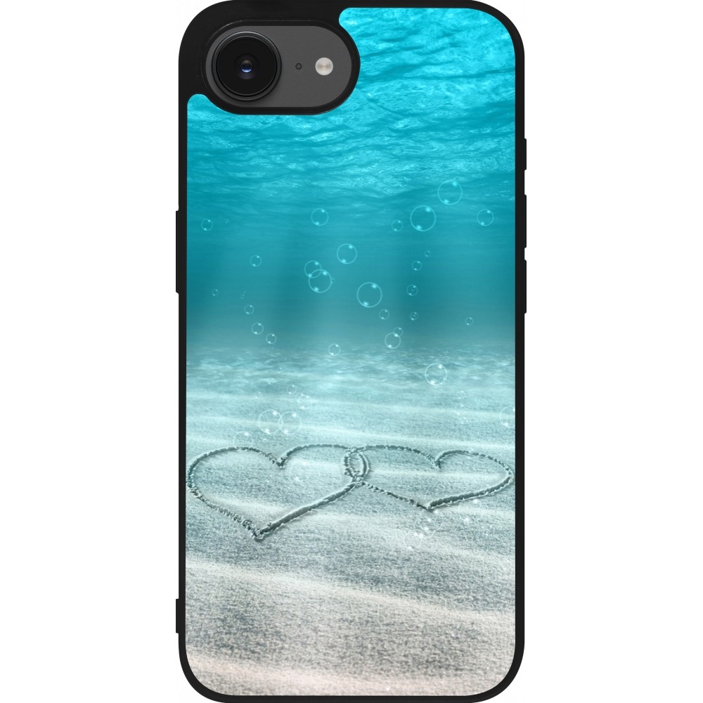 iPhone 16e Case Hülle - Silikon schwarz Summer 18 19