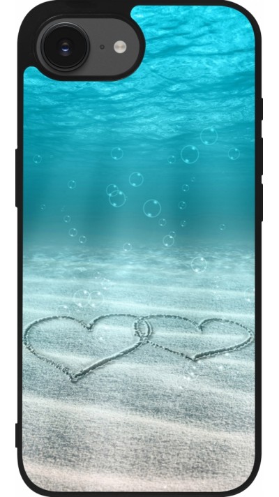 iPhone 16e Case Hülle - Silikon schwarz Summer 18 19