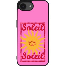 iPhone 16e Case Hülle - Silikon schwarz Sun sun 2026