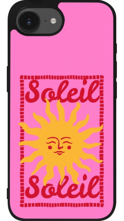 iPhone 16e Case Hülle - Silikon schwarz Sun sun 2026