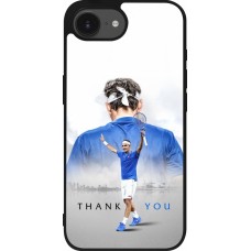 iPhone 16e Case Hülle - Silikon schwarz Thank you Roger