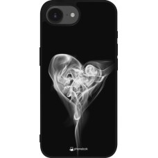 iPhone 16e Case Hülle - Silikon schwarz Valentine 2022 Black Smoke