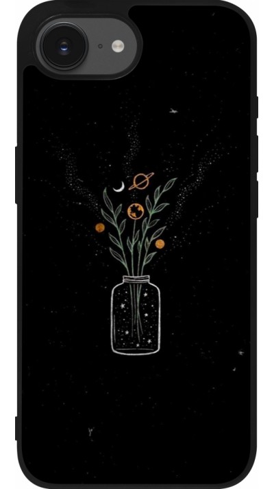 iPhone 16e Case Hülle - Silikon schwarz Vase black