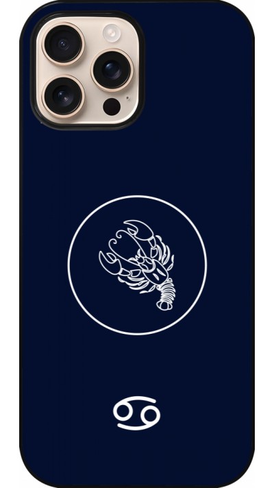 iPhone 16 Pro Max Case Hülle - Astrologie Krebs