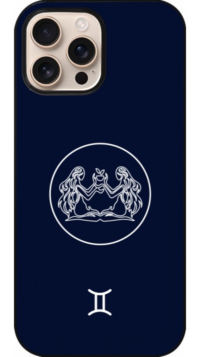 iPhone 16 Pro Max Case Hülle - Astrologie Zwillinge
