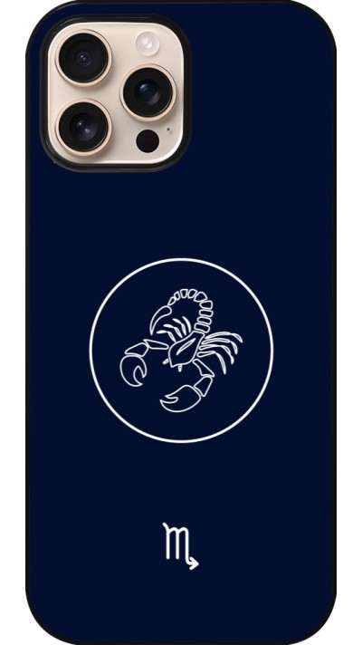 iPhone 16 Pro Max Case Hülle - Astrologie Skorpion