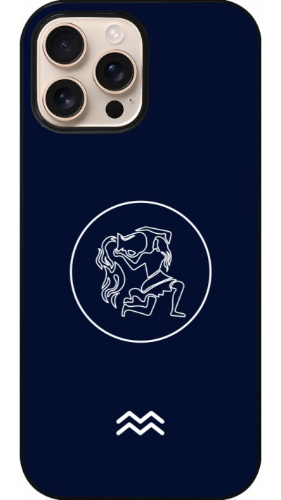 iPhone 16 Pro Max Case Hülle - Astrologie Wassermann