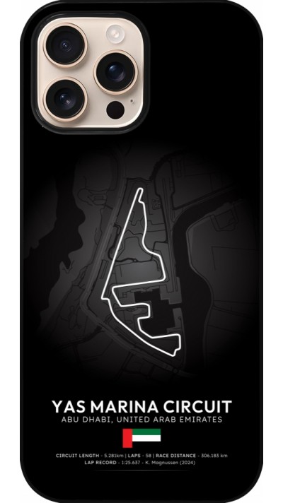 iPhone 16 Pro Max Case Hülle - F1 Track 2025 Abu Dhabi