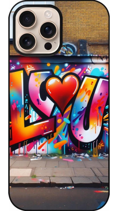iPhone 16 Pro Max Case Hülle - Valentin 2025 Liebe U Tag