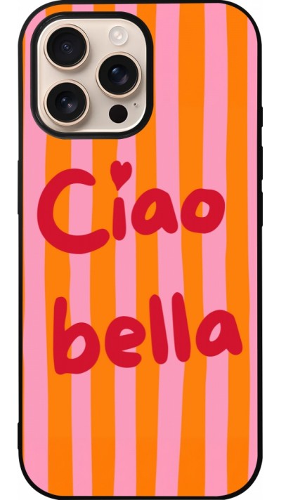 iPhone 16 Pro Max Case Hülle - Silikon schwarz Bye Bella 2026