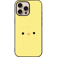iPhone 16 Pro Max Case Hülle - Silikon schwarz Easter 2026 Little chicken