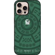 iPhone 16 Pro Max Case Hülle - Silikon schwarz Mexiko 2026 personalisierbares Fussballtrikot