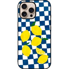 iPhone 16 Pro Max Case Hülle - Silikon schwarz Illustration lemons 2026