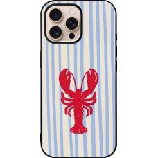 iPhone 16 Pro Max Case Hülle - Silikon schwarz Red lobster 2026