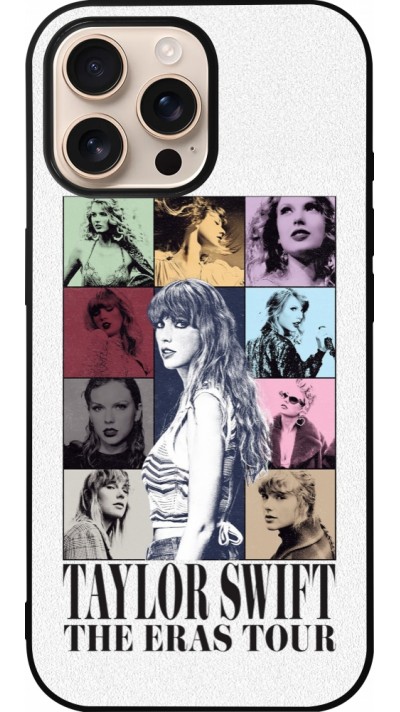 iPhone 16 Pro Max Case Hülle - Silikon schwarz Taylor Swift The Eras Tour