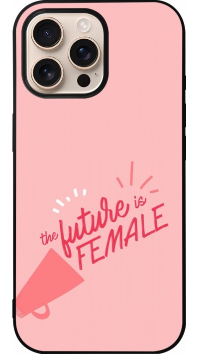 iPhone 16 Pro Max Case Hülle - Silikon schwarz Womens day 2026 4