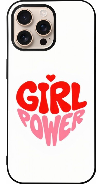 iPhone 16 Pro Max Case Hülle - Silikon schwarz Womens day 2026 6