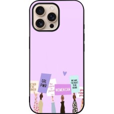 iPhone 16 Pro Max Case Hülle - Silikon schwarz Womens day 2026 9