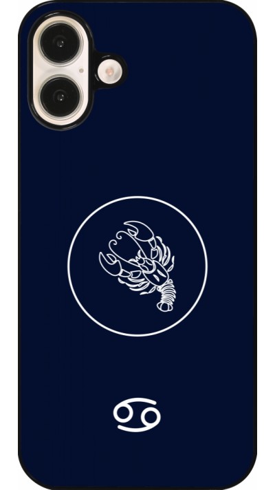 iPhone 16 Plus Case Hülle - Astrologie Krebs