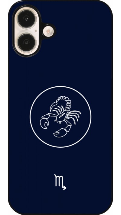 iPhone 16 Plus Case Hülle - Astrologie Skorpion
