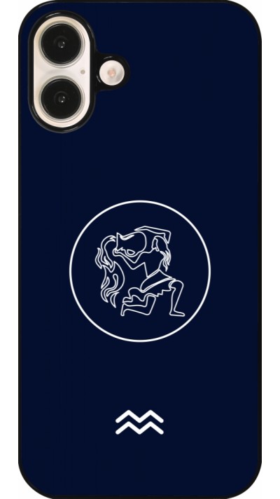 iPhone 16 Plus Case Hülle - Astrologie Wassermann