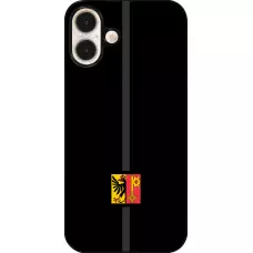 iPhone 16 Plus Case Hülle - Kanton GE schwarz