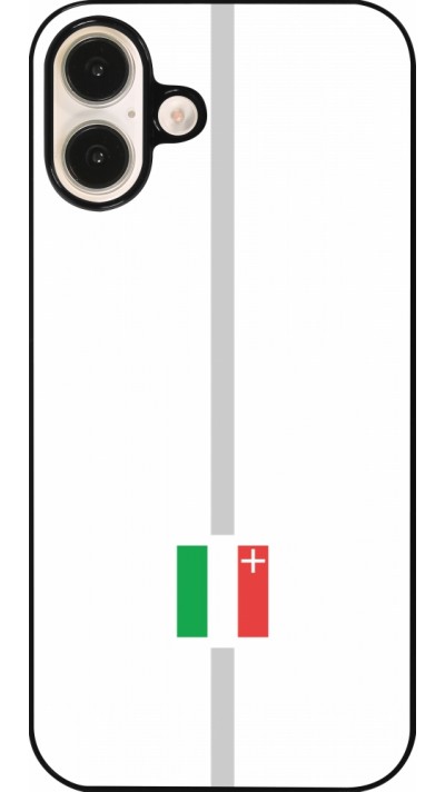 Coque iPhone 16 Plus - Canton NE blanc