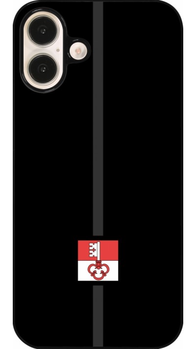 Coque iPhone 16 Plus - Canton OW noir