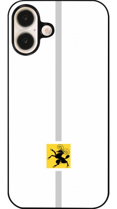 Coque iPhone 16 Plus - Canton SH blanc