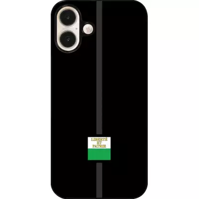 iPhone 16 Plus Case Hülle - Kanton VD schwarz