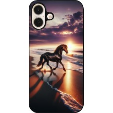iPhone 16 Plus Case Hülle - Pferd majestätisch Strand