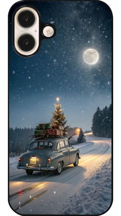 iPhone 16 Plus Case Hülle - Christmas 25 Car with Tree Xmas