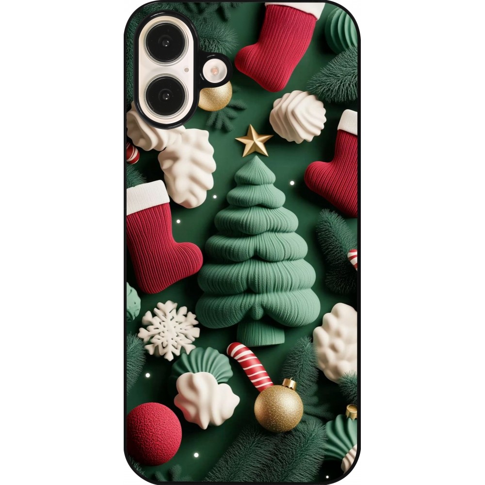 iPhone 16 Plus Case Hülle - Christmas 25 Christmas textiles