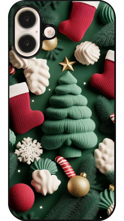 iPhone 16 Plus Case Hülle - Christmas 25 Christmas textiles