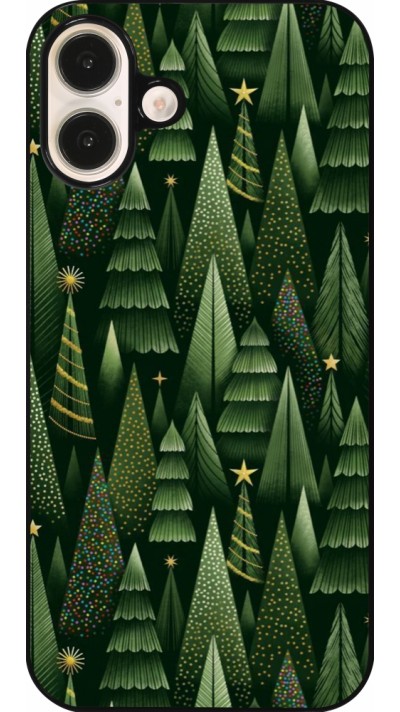 iPhone 16 Plus Case Hülle - Christmas 25 Pattern Xmas Tree