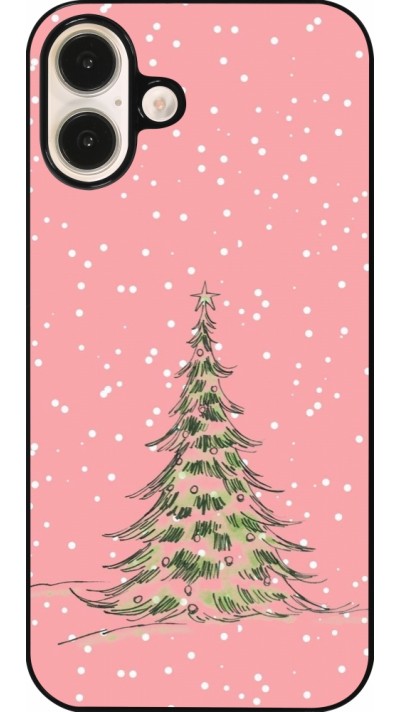 iPhone 16 Plus Case Hülle - Christmas 25 Pink Tree