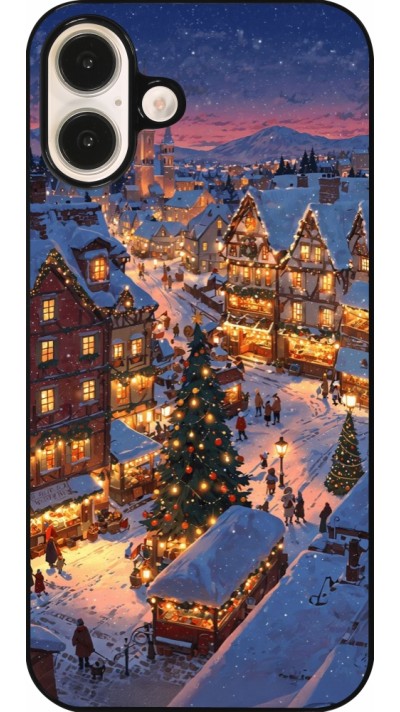 iPhone 16 Plus Case Hülle - Christmas 25 Xmas Village