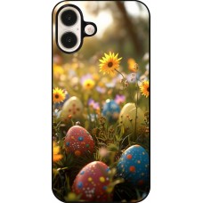 iPhone 16 Plus Case Hülle - Easter 2026 Decorated eggs