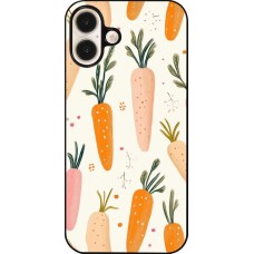 iPhone 16 Plus Case Hülle - Easter 2026 Illustration carrots