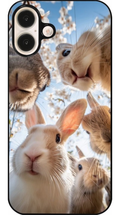 iPhone 16 Plus Case Hülle - Easter 2026 Rabbits