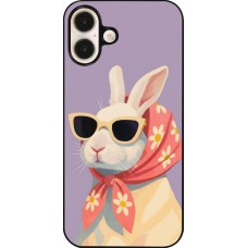 iPhone 16 Plus Case Hülle - Easter 2026 Rabbit with scarf