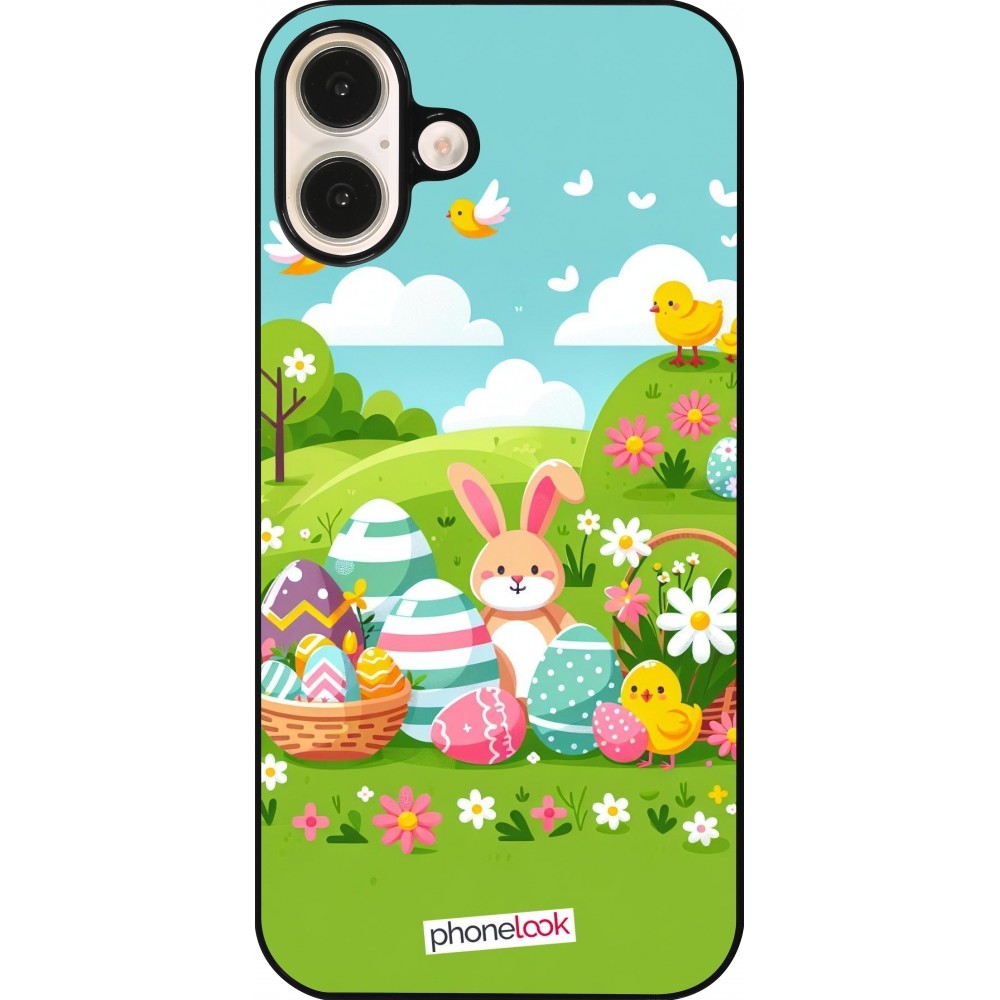 iPhone 16 Plus Case Hülle - Ostern 2025 Gruen