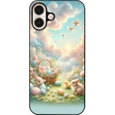 iPhone 16 Plus Case Hülle - Ostern 2025 Pastell Ostern