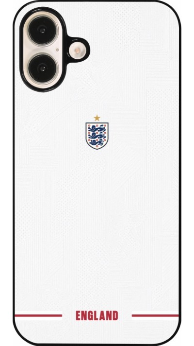 iPhone 16 Plus Case Hülle - England 2026 personalisierbares Fussballtrikot