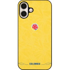 iPhone 16 Plus Case Hülle - Kolumbien 2026 personalisierbares Fussballtrikot
