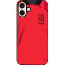 iPhone 16 Plus Case Hülle - Südkorea 2022 personalisierbares Fussballtrikot