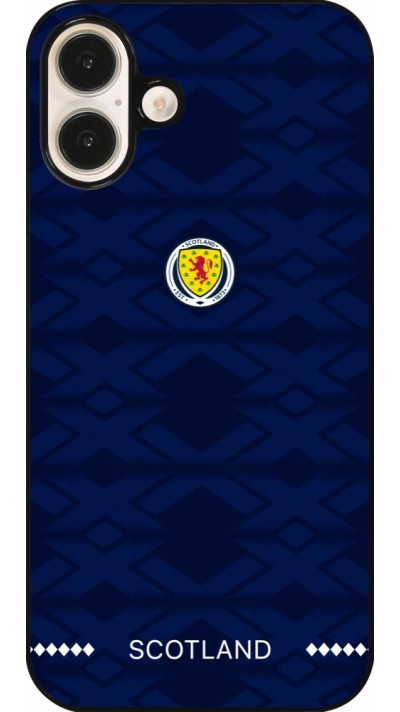 iPhone 16 Plus Case Hülle - Schottland 2026 personalisierbares Fussballtrikot