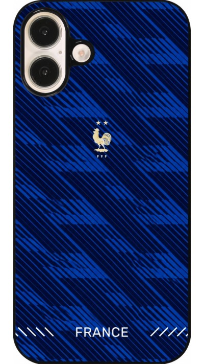 iPhone 16 Plus Case Hülle - Frankreich 2026 personalisierbares Fussballtrikot
