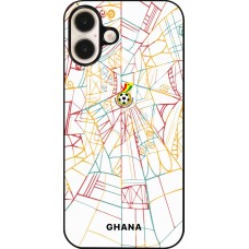 iPhone 16 Plus Case Hülle - Ghana 2026 personalisierbares Fussballtrikot