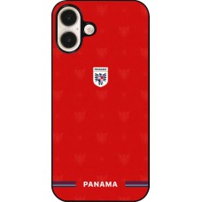 iPhone 16 Plus Case Hülle - Panama 2026 personalisierbares Fussballtrikot